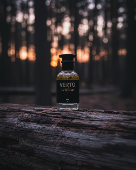 VERTO INTENSE Perfume for Men | Long Lasting Warm Amber and Musk Fragrance | Luxury Pocket Perfume 30ml | Best Mens Perfume in Pakistan