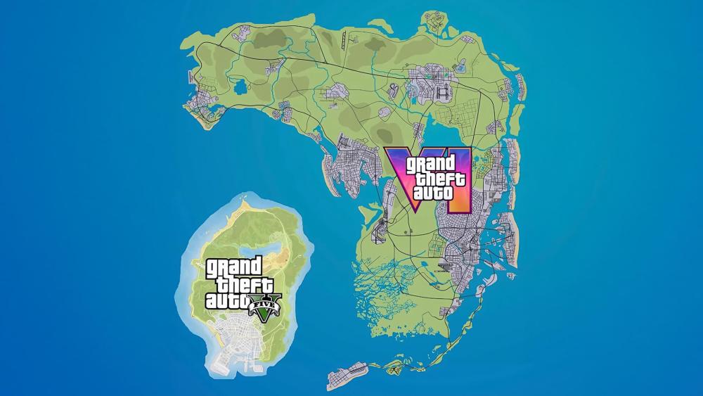 GTA V vs GTA VI Map Size Comparison Leonida Vice City